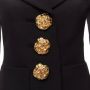 Saint Laurent Vintage Pre-owned Wool outerwear Black Dames - Thumbnail 1