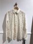 Saint Laurent Vintage Pre-owned Wool tops Beige Dames - Thumbnail 2