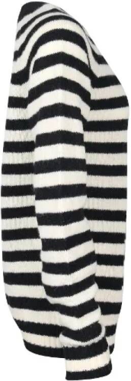 Saint Laurent Vintage Pre-owned Wool tops Zwart Dames