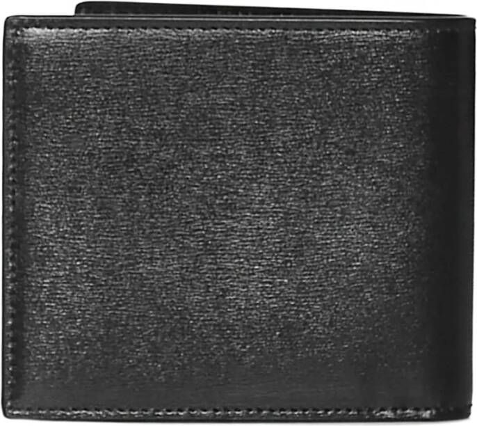 Saint Laurent Luxe Zwarte Monogram East West Portemonnee Zwart Heren