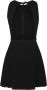 Saint Laurent Zwarte mouwloze jurk met open rug Black Dames - Thumbnail 1