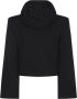 Saint Laurent Zwarte Sweatshirt van Biologisch Katoen met Schoorsteen Hals Black Dames - Thumbnail 1