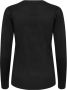 Saint Tropez Zwarte Milasz Pullover Trui Black Dames - Thumbnail 2
