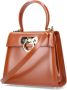 Salvatore Ferragamo Crossbody bags Iconic S Handbag – Brown in bruin - Thumbnail 2
