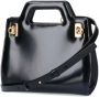 Salvatore Ferragamo Wanda Mini Leren Top-Handle Tas Black Dames - Thumbnail 3