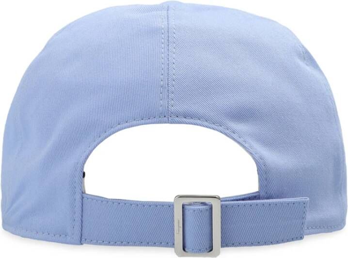 Salvatore Ferragamo Baseball pet Blauw Dames