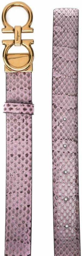 Salvatore Ferragamo -riemen Zwart Dames