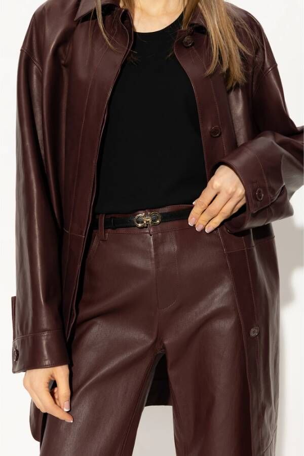 Salvatore Ferragamo Belts Zwart Dames