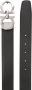 Salvatore Ferragamo Black and Dark Brown Leather Reversible Belt Zwart Heren - Thumbnail 3
