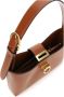 Salvatore Ferragamo Hobo bags Leather Trifolio Shoulder Bag in bruin - Thumbnail 8