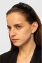 Salvatore Ferragamo Zwart strik hoofdband met Swarovski-kristallen Black Dames - Thumbnail 2