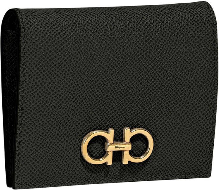 Salvatore Ferragamo Gemini -portemonnee Zwart Dames