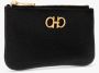 Salvatore Ferragamo Zwarte Gancini Logo Sleutelhangers Black Dames - Thumbnail 4
