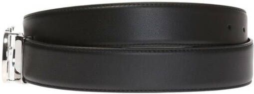 Salvatore Ferragamo Logo -riem Zwart Heren