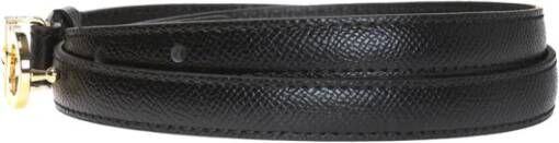 Salvatore Ferragamo Logo-buckled belt Zwart Dames