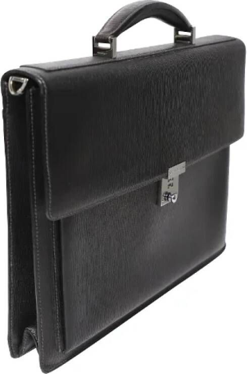 Salvatore Ferragamo Pre-owned Leather briefcases Zwart Dames