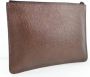 Salvatore Ferragamo Pre-owned Leather clutches Bruin Dames - Thumbnail 2