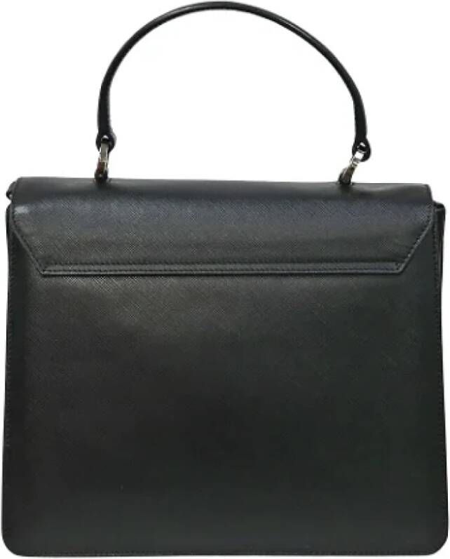 Salvatore Ferragamo Pre-owned Leather shoppers Black Dames