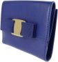 Salvatore Ferragamo Pre-owned Leather wallets Blauw Dames - Thumbnail 2