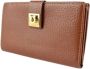Salvatore Ferragamo Pre-owned Leather wallets Bruin Dames - Thumbnail 2