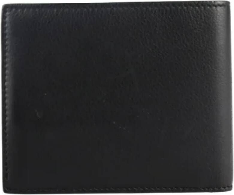 Salvatore Ferragamo Pre-owned Leather wallets Zwart Heren