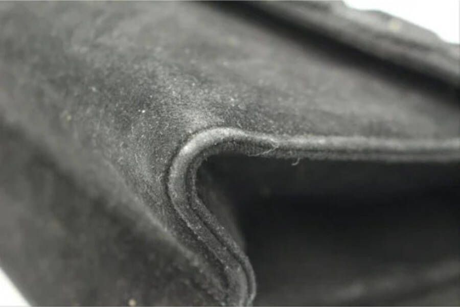 Salvatore Ferragamo Pre-owned Voldoende lederen klauwen Zwart Dames
