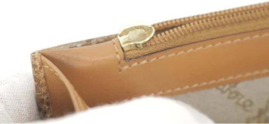Salvatore Ferragamo Pre-owned Voldoende lederen portefeuilles Bruin Dames