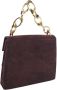 Salvatore Ferragamo Pre-owned Preated Suede handtassen Bruin Dames - Thumbnail 2