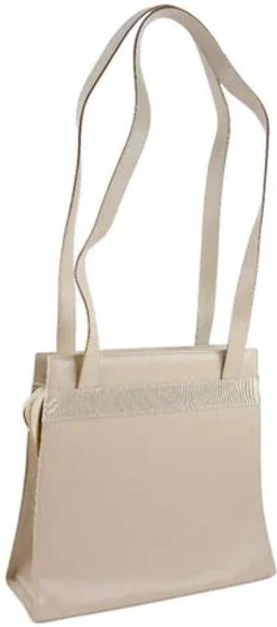 Salvatore Ferragamo Pre-owned Draagtas Beige Dames