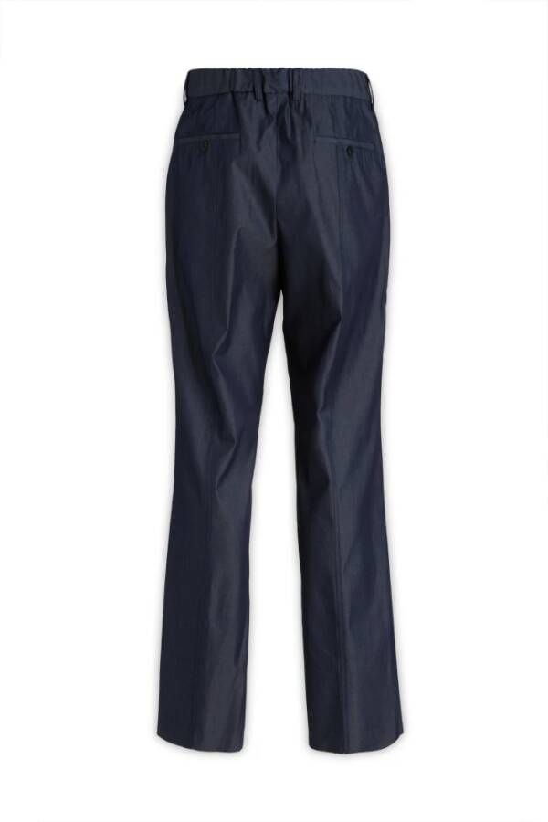 Salvatore Ferragamo Klassieke Straight Broek Blauw Heren