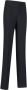 Salvatore Ferragamo Zwarte broek met hoge taille en rechte pijpen Black Dames - Thumbnail 3