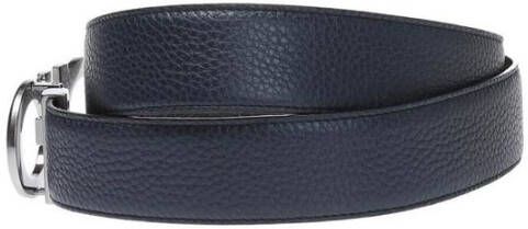 Salvatore Ferragamo Omkeerbare riem Zwart Heren
