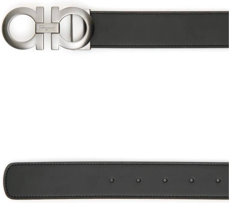 Salvatore Ferragamo Riem Zwart Heren