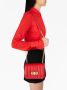 Salvatore Ferragamo Rode Geometrisch Gewatteerde Ferragamo Tas Rood Dames - Thumbnail 2