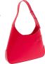 Salvatore Ferragamo Rode Leren Schoudertas met Asymmetrische Zak Rood Dames - Thumbnail 2