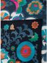 Salvatore Ferragamo Zijden sjaal met bloemenprint Blauw Dames - Thumbnail 2