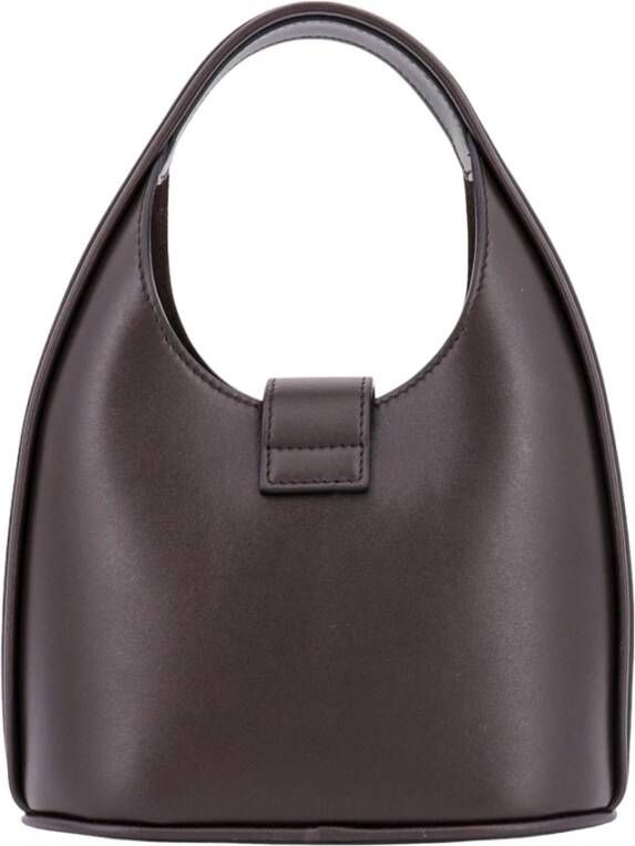 Salvatore Ferragamo Exclusieve Gancini Schoudertas Bruin Dames