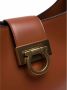 Salvatore Ferragamo Hobo bags Leather Trifolio Shoulder Bag in bruin - Thumbnail 4