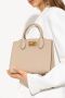 Salvatore Ferragamo Stijlvolle Crossbody Tas in Zwart Leer Beige Dames - Thumbnail 8