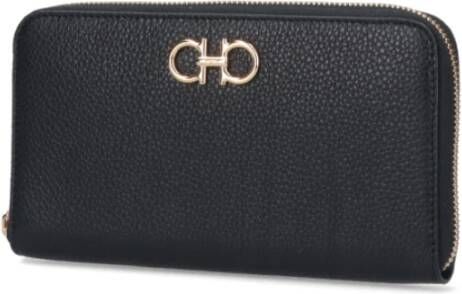 Salvatore Ferragamo Wallets & Cardholders Zwart Dames