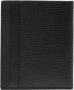 Salvatore Ferragamo Zwarte Logo Plaque Kaarthouder Portemonnee Leer Black Heren - Thumbnail 2