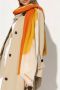 Salvatore Ferragamo Cashmere sjaal Oranje Dames - Thumbnail 2