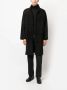 Salvatore Santoro Coats Zwart Heren - Thumbnail 2