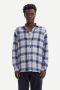 Samsøe Casual Overhemd Blauw Heren - Thumbnail 2