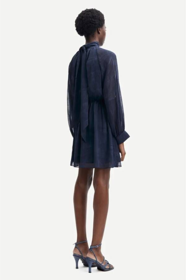 Samsøe Dresses Blauw Dames