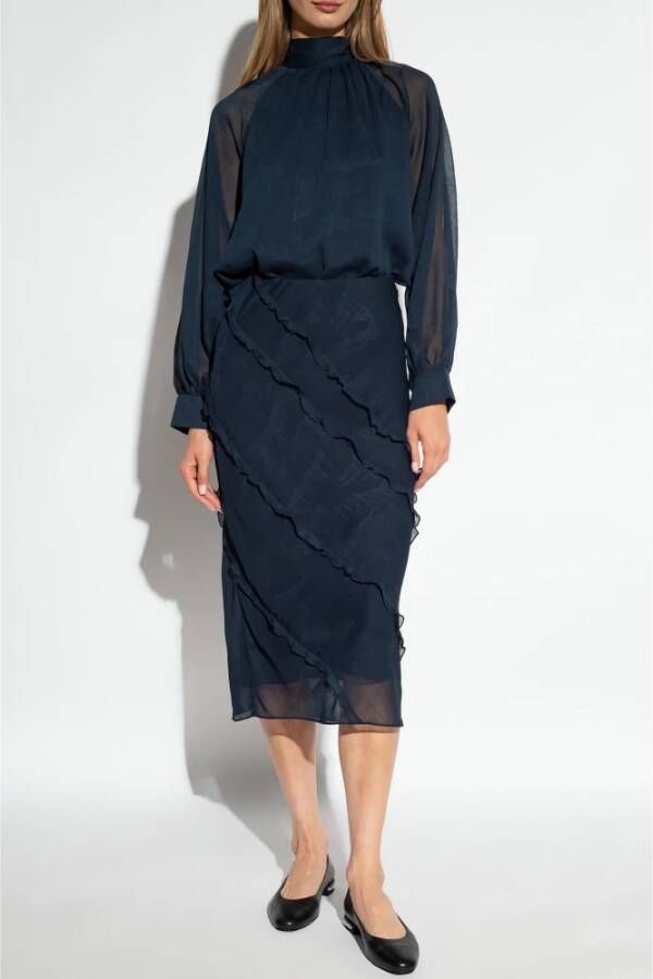Samsøe Ebbali top Blauw Dames