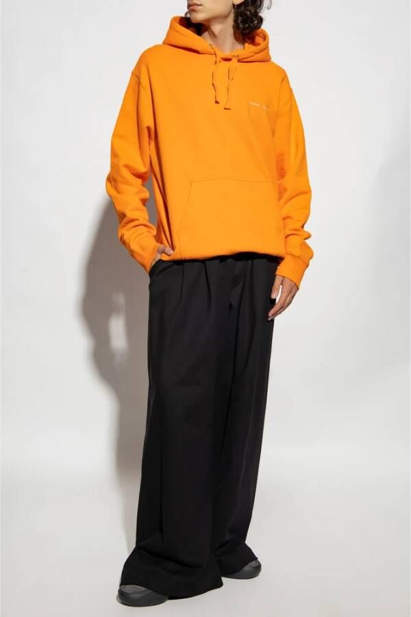 Samsøe Hoodie Oranje Heren