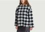 Samsøe Tess 14470 Overshirt Wolmix Cardigan Black Dames - Thumbnail 2