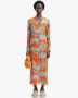 Samsøe Maxi Dresses Oranje Dames - Thumbnail 4