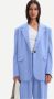 Samsøe Easter Egg Oversized Blazer Blue Dames - Thumbnail 2